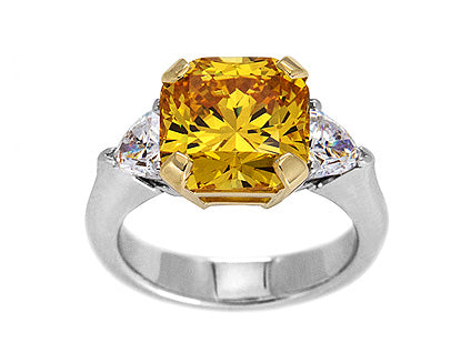 Ring - R1195  Fancy Yellow Flanders